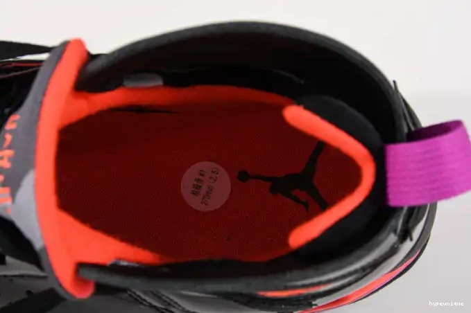 HYPE Retro 313358-006 7 Air Jordan Black Patent 0523
